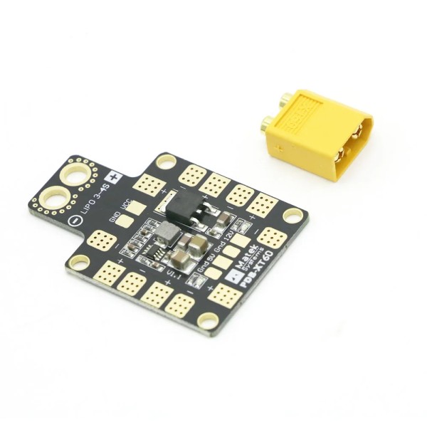 Matek Systems PDB XT60 BEC 12V 2oz Kupfer für RC Helicopter Quadcopter Muliticopter Drone Power Distribution Board